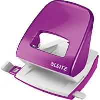 Leitz Bürolocher New NeXXT WOW 5008-10-62, violett-metallic, bis 3mm 30 Blatt, mit Anschlagschiene 4002432103058 Leitz