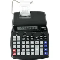 Soennecken Tischrechner CP3000 8663 druckend schwarz 4003630000255 Soennecken