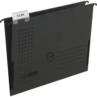 Elba Hängetasche A4 chic anthrazit mit Sichtreiter 230g bis 300 Blatt Recyclingkarton 100552098 4002030084551 Elba
