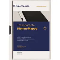 Soennecken Klemmhefter Winter Smell 3314, A4 weiß, für ca. 30 Blatt, Polyvinylchlorid (PVC) 80g 4003630121141 Soennecken