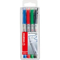 STABILO® Folienstift OHPen universal 0,7 mm 4 St./Pack.