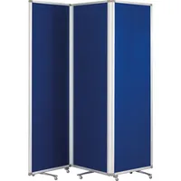 Magnetoplan Stellpinnwand MOBIL, 1105303, 181x180cm (BxH), Filz, Aluminiumrahmen 4013695034645 Magnetoplan