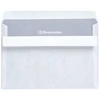 Soennecken Briefumschläge DIN C6 ohne Fenster