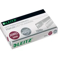Leitz Heftklammern Juwel Power Performance Juwel 4mm, 5640-00-00, Stahldraht verzinkt, Heftleistung 12 Blatt max. 4002432396689 Leitz 2000 Stück