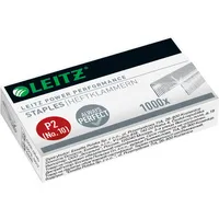 Leitz Heftklammern P2 Power Performance No. 10, 5577-00-00, Stahldraht verzinkt, Heftleistung 10 Blatt max. 4002432343850 Leitz 1000 Stück
