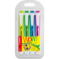 Stabilo Textmarker-Set STABILO swing cool, 275/4, Set, 4-farbig sortiert, 1-4mm Keilspitze 4006381134910 Stabilo 4 Stück