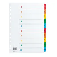 Soennecken Zahlenregister 1-10
