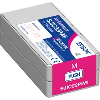 Epson Druckerpatrone S020603 / SJIC22P(M) C33S020603 (SJIC22P(M)), magenta, ca. 1235 Seiten 8715946534268 Epson