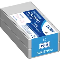 Epson Druckerpatrone S020602 / SJIC22P(C) C33S020602 (SJIC22P(C)), cyan 8715946534244 Epson
