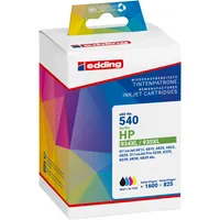 edding Tintenpatrone Kompatibel mit HP 934XL/935XL schwarz, cyan, magenta, gelb