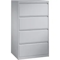 CP-Möbel Hängeregistraturschrank 12934312S10003 C 2000 Acurado, silber, 4 Schubladen, 2-bahnig 4025314220711 CP-Möbel