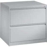 CP-Möbel Hängeregistraturschrank 12912312S10004 C 2000 Acurado, silber, 2 Schubladen, 2-bahnig 4025314219869 CP-Möbel