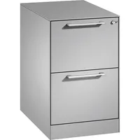 CP-Möbel Hängeregistraturschrank 146275211S10026 Asisto, weißaluminium, 2 Schubladen, 1-bahnig 4025314979459 CP-Möbel