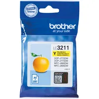 Brother LC-3211Y Tintenpatrone (für Brother DCP-J772DW, DCP-J774DW, MFC-J890DW, MFC-J895DW) gelb