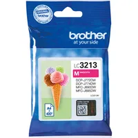Brother Druckerpatrone LC3213M (kompatibel zu LC-3213M), magenta, ca. 400 Seiten 4977766762274 Brother