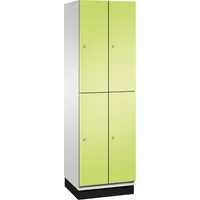 CP-Möbel Doppelstockspind 4510120S10022 Sockel 4Fächer B600mm lgr/vgn 4059369448042 CP-Möbel