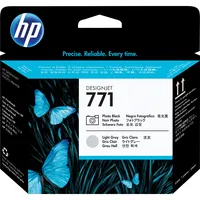 HP Original 771 Druckkopf foto schwarz / grau hell 775ml (CE020A)