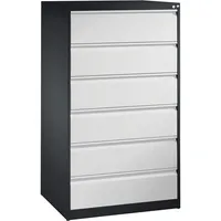 CP-Möbel Karteischrank Acurado 12936323S10014 A5 6Schübe sgr/lgr 4025314221824 CP-Möbel