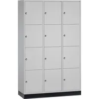 CP-Möbel Schließf.schrank 8470302S10011 12Fächer 1950x1220x500mm lgr/lgr 4025314701982 CP-Möbel