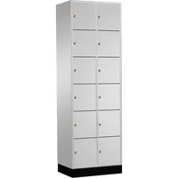CP-Möbel Schließf.schrank 8670201S10011 12Fächer 1950x620x500mm lgr/lgr 4025314726848 CP-Möbel