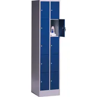 CP-Möbel Schließf.schrank 8570201S10001 10Fächer 1950x620x500mm lgr/ebl 4025314710953 CP-Möbel
