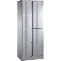 CP-Möbel Schließf.schrank 8470272S10097 8Fächer 1950x770x540mm wsalu/wsalu 4059369071134 CP-Möbel