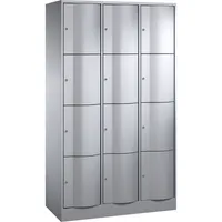 CP-Möbel Schließf.schrank 8470372S10119 12Fächer 1950x1150x540mm wsalu/wsal 4053597505553 CP-Möbel