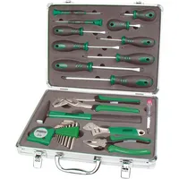 Brüder Mannesmann Werkzeugkoffer M29024 silber 335x70x260mm 24-teilig 4003315708438 Brüder Mannesmann