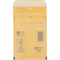aroFOL Luftpolstertaschen Classic 1/A, 2FVAF000061, innen 100x165mm, braun 4009445022000 aroFOL 200 Stück
