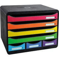 Exacompta Schubladenbox STORE-BOX Mini Iderama® schwarz