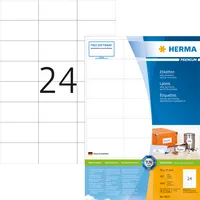Herma Etiketten Premium 4615, weiß 70x37mm, rechteckig,  4008705046152 Herma 4800 Stück