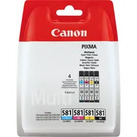 Canon Tintenpatrone CLI-581 BK/C/M/Y schwarz, cyan, magenta, gelb