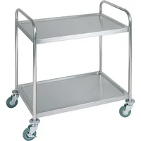 APS Servierwagen 11977 2Böden 91x59cm Edelstahl 4004133119772 APS