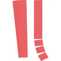 Ultradex Einsteckkarten 140505 Planrecord, 50x32mm, rot, 190g 4024158000206 Ultradex 90 Stück