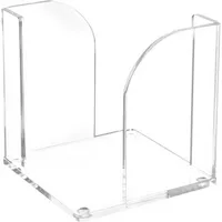 Maul Zettelbox 1954005, Acryl, 90x90mm, inkl. 700 Notizzettel, transparent, Acryl,  	inkl. transparenten Standnoppen 4002390026796 Ma
