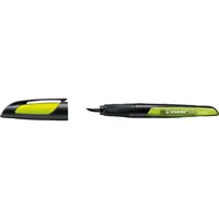 Stabilo Füllerhalter EASYbuddy - Feder M, schwarz/limette 4006381515245 Stabilo