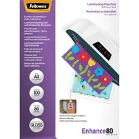 Fellowes® Laminierfolie Enhance 80 DIN A3