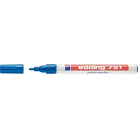 Edding Lackmarker 751, 4751003, blau, 1-2mm Rundspitze 4004764017485 Edding
