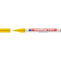 Edding Lackmarker 751, 4751005, gelb, 1-2mm Rundspitze 4004764017508 Edding
