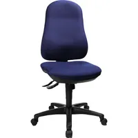 Topstar Bürostuhl Support SY, royalblau / schwarz, bis 110kg, ohne Kopfstütze 4014296476308 Topstar
