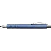 Faber-Castell Kugelschreiber Essentio Aluminium 0,6mm schwarz dokumentenecht Farbe des Schaftes: blau 4005401484264 Faber-Castell