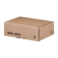 Smartbox Pro Versandkarton Mail-Box S 212 101 120 braun, bis DIN A5+, innen 249x175x79mm, Karton 1-wellig 4250414104405 Smartbox Pro
