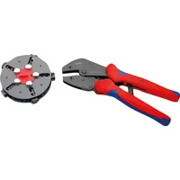 KNIPEX Netzwerk Werkzeug Crimpzange MultiCrimp