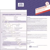 AVERY Zweckform Kaufvertrag für gebrauchte KFZ A4 4-fach-Satz selbstdurchschreibend 4004182028803 AVERY Zweckform