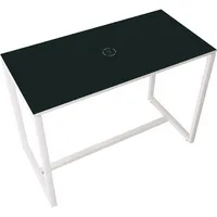 easyDesk Stehtisch 110cm (H), 114x75cm (BxT), rechteckig, anthrazit / weiß 3660141222982 easyDesk
