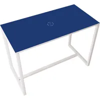 easyDesk Stehtisch 110cm (H), 114x75cm (BxT), rechteckig, blau / weiß 3660141222951 easyDesk