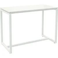easyDesk Stehtisch 110cm (H), 114x75cm (BxT), rechteckig, weiß / weiß 3660141221268 easyDesk