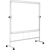 Bi-Office Stativdrehtafel-Whiteboard Revolver Plus, QR3404, 150x120cm, emailliert, Aluminiumrahmen 5603750106210 Bi-Office