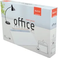 Elco Versandtaschen Office 74538.12, C4, ohne Fenster, haftklebend, lange Seite offen, 120g, weiß 7610425349702 Elco 50 Stück
