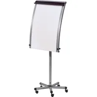 Bi-Office Flipchart, EA4822016, 70x100cm (BxH), silber, mit Rollen, mit 1 Seitenarm 5603750502203 Bi-Office